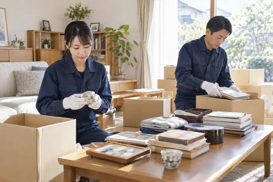 遺品整理・生前整理・空き家残置物撤去のイメージ