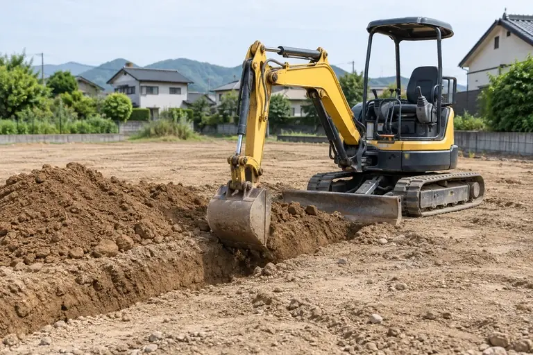 掘削工事のイメージ