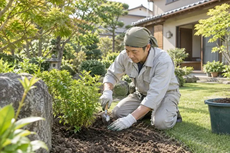 芝生・植栽の手入れのイメージ