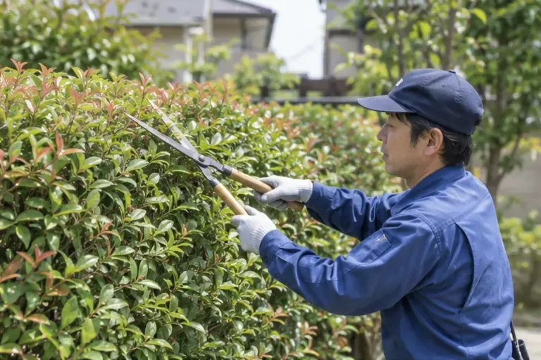 庭木剪定・生垣の手入れのイメージ