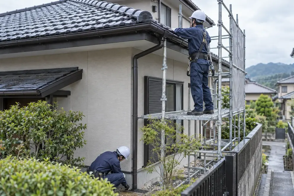 雨漏り・屋根・雨どい修理のイメージ
