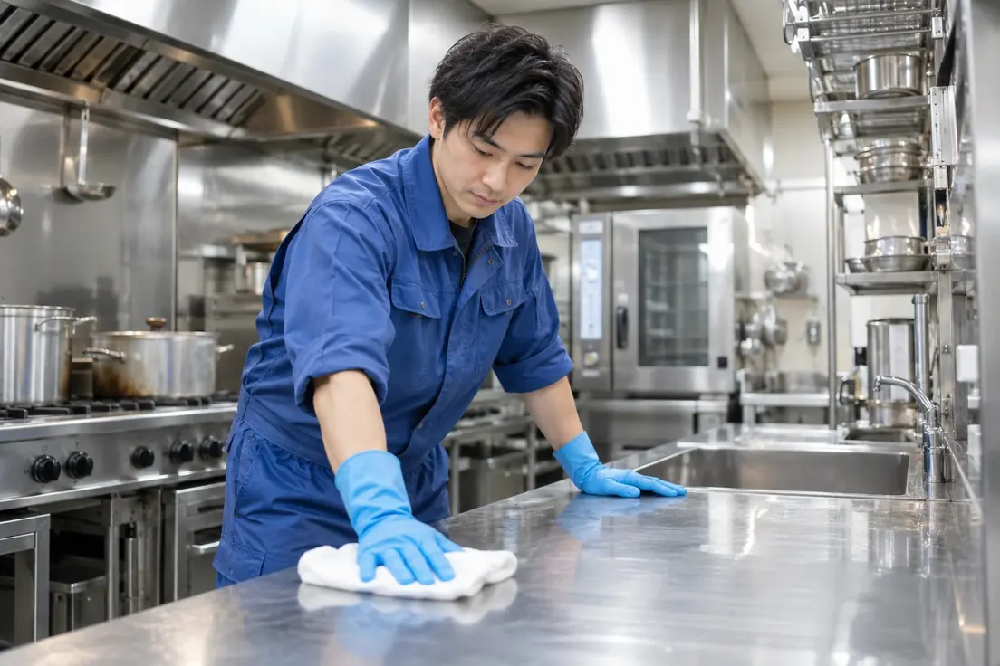 厨房・外まわりの清掃のイメージ