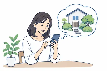 内容を相談のイラスト