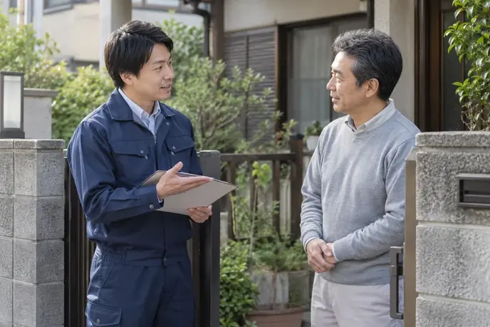 近隣への配慮を相談のイメージ