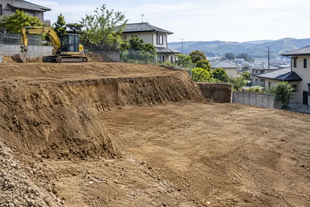 造成・高低差のある土地のイメージ